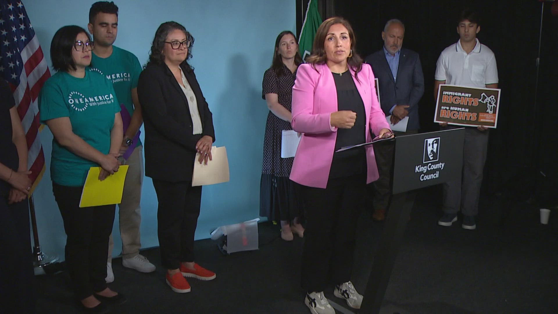 King County Council passes motion to protect immigrant communities and limit cooperation with federal immigration authorities.