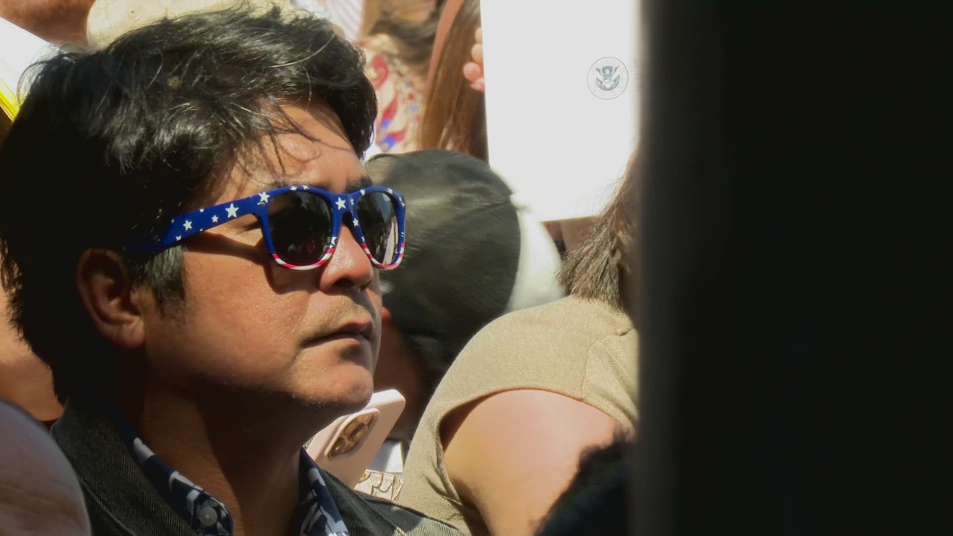 Beneath the Space Needle, 501 immigrants from nearly 80 countries gathered to take the oath of allegiance, marking a personal milestone on a national holiday. 