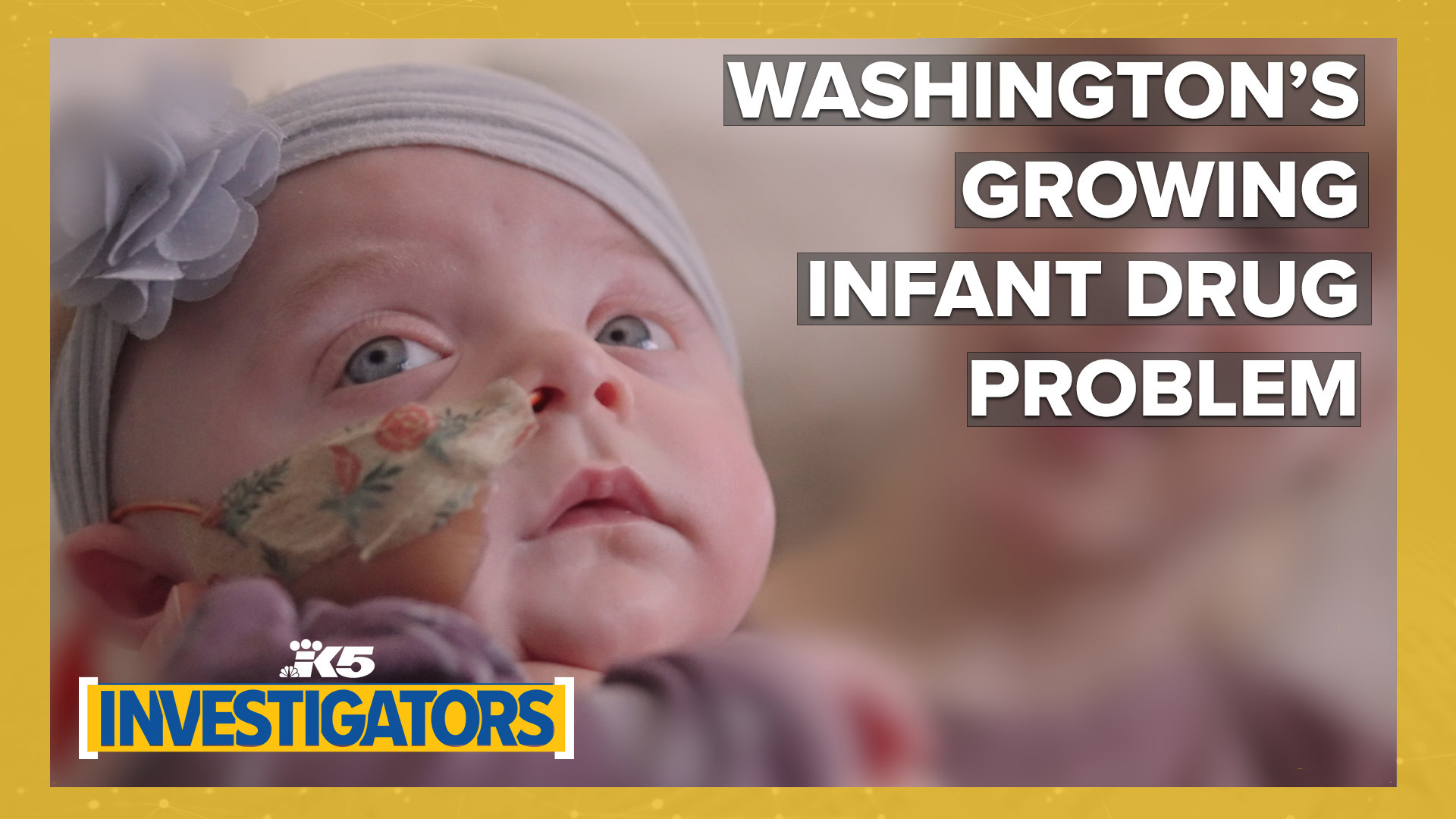 Washington's newborn drug exposure rates are nearly double the national average, with Spokane County facing rates three and a half times higher.