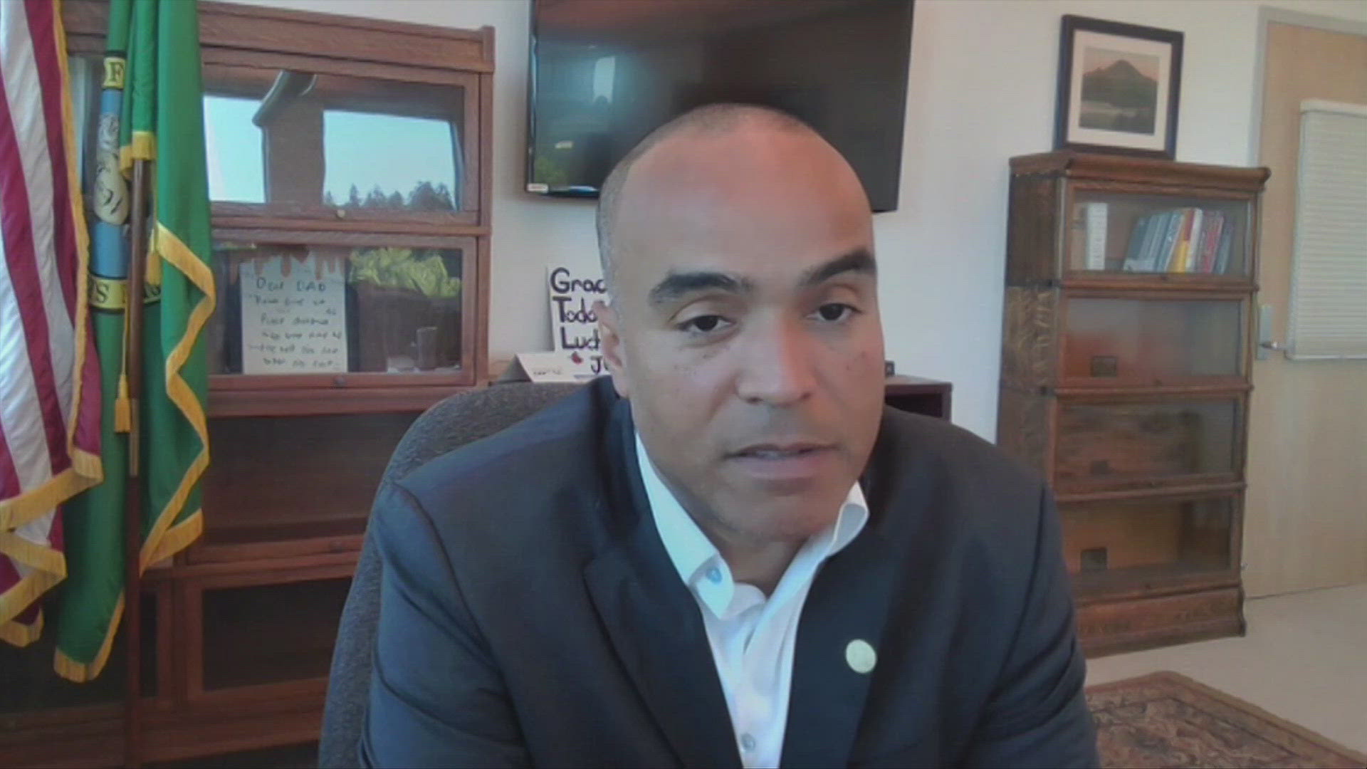 Washington state Attorney General Nick Brown discusses the lawsuit against FEMA.